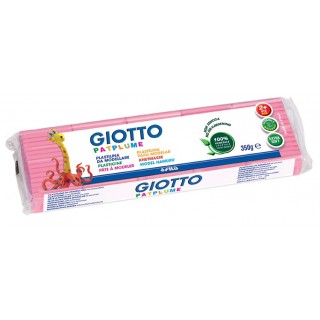 PLASTICINA GIOTTO PATPLUME ROSA 350 G